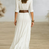 Десислава - Елегантна Плисе Midi Рокля