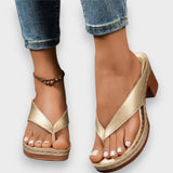 Виктория - Ортопедични балерини с токчета