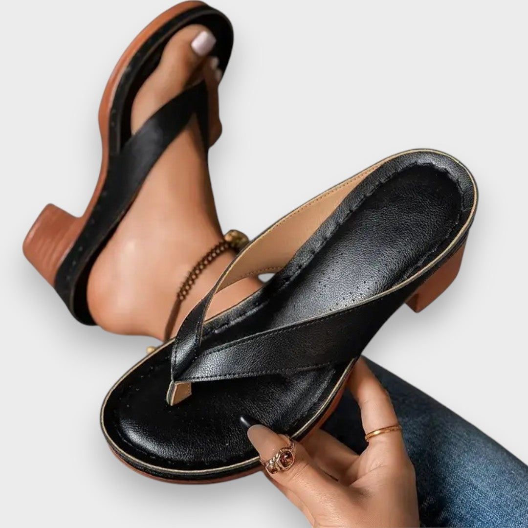 Виктория - Ортопедични балерини с токчета