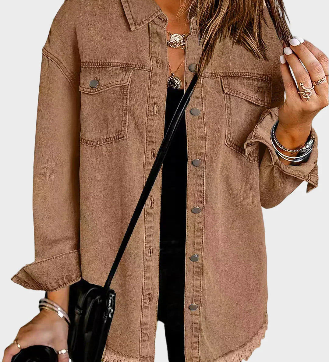 Любомира - Класическо ежедневно дънково яке