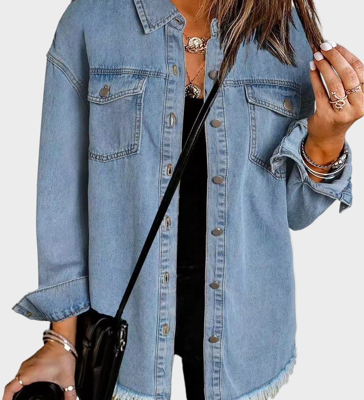 Любомира - Класическо ежедневно дънково яке