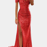 Кристина - Русалка без презрамки с пайети