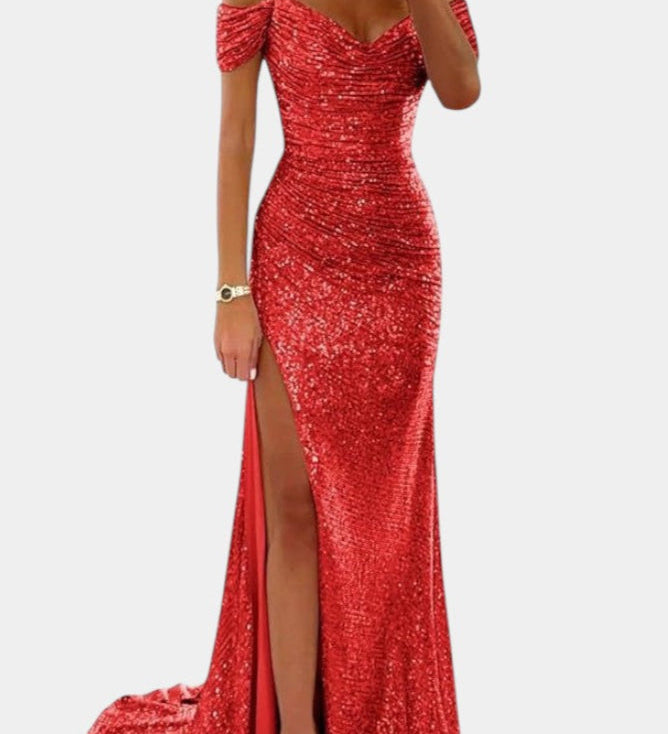 Кристина - Русалка без презрамки с пайети