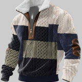 Мартин - Суитшърт с цип и висок яка с козина