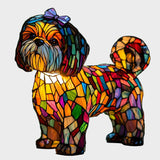 Гергана - Лампа с форма на Ши Тцу с лък