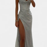 Кристина - Рокля с Корсет и Спагети Презрамки