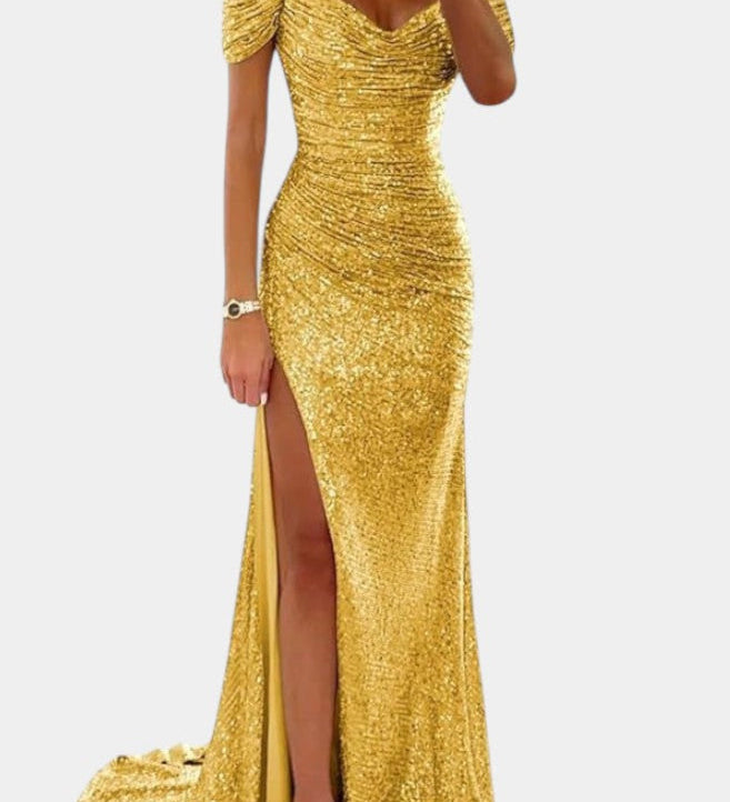 Кристина - Русалка без презрамки с пайети