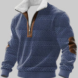 Георги - Суитшърт с цип и висок як с козина