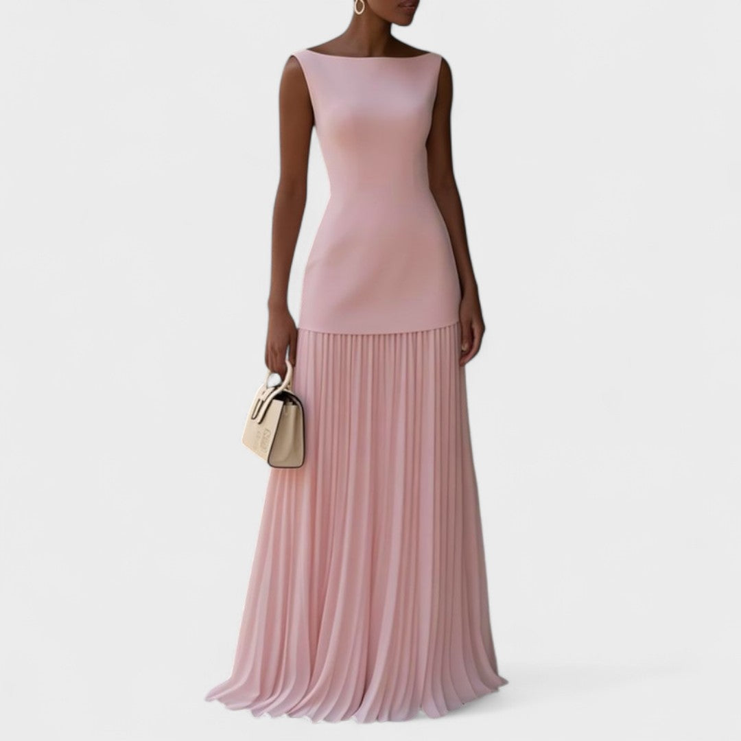 Татяна - Луксозна дълга рокля без ръкави