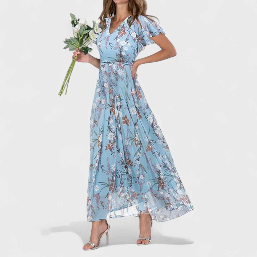 Десислава - Луксозна дълга рокля с елегантен крой