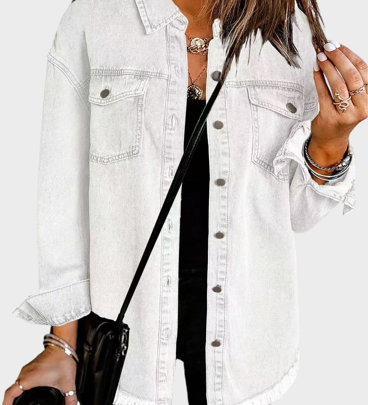 Любомира - Класическо ежедневно дънково яке