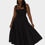 Десислава - Въздушна Миди Рокля с Елегантна Линия и Природно Движение