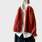 Виктория - Мек Плетен Жилетка