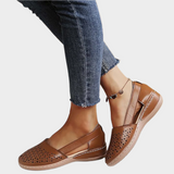 Мария - Анатомични Балетанки с Изрези и Лента