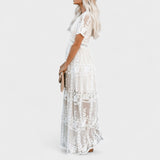 Десислава - Дълга Бохо Чипкова Рокля