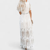 Десислава - Дълга Бохо Чипкова Рокля