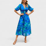 Албена – Елегантна Цветна Рокля