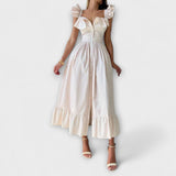 Благовеста - Рокля с набръчкани детайли