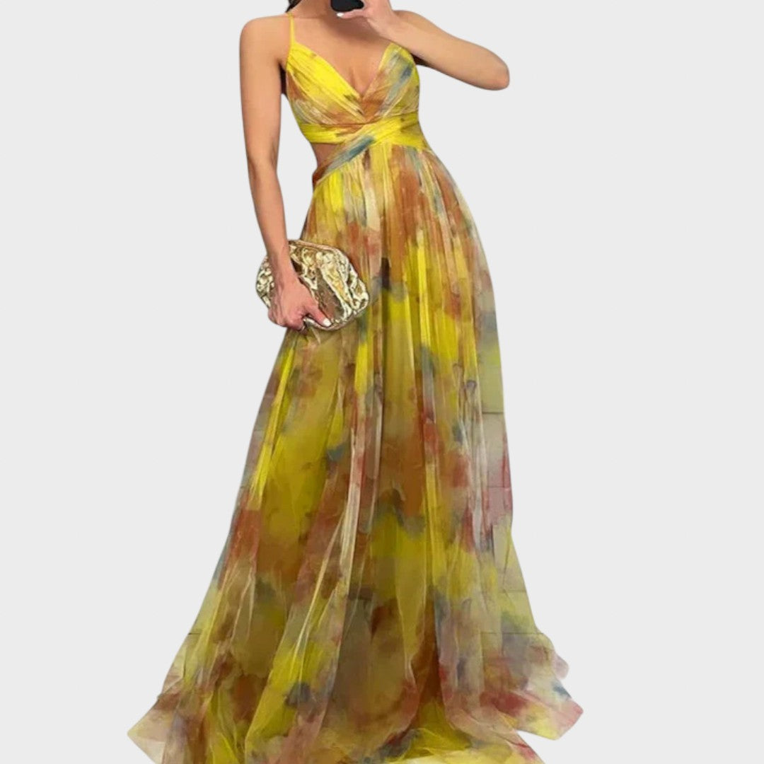 Лилия - Цветна Макси Рокля за Безупречна Елегантност