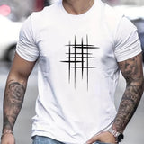 Яна - Стилен тениска с кръгло деколте и графичен принт