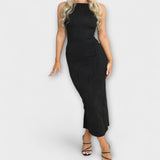 Десислава - дълга рокля без ръкави