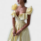 Благовеста - Рокля с набръчкани детайли