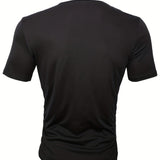 Яна - Стилен тениска с кръгло деколте и графичен принт