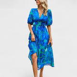 Албена – Елегантна Цветна Рокля