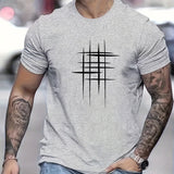 Яна - Стилен тениска с кръгло деколте и графичен принт