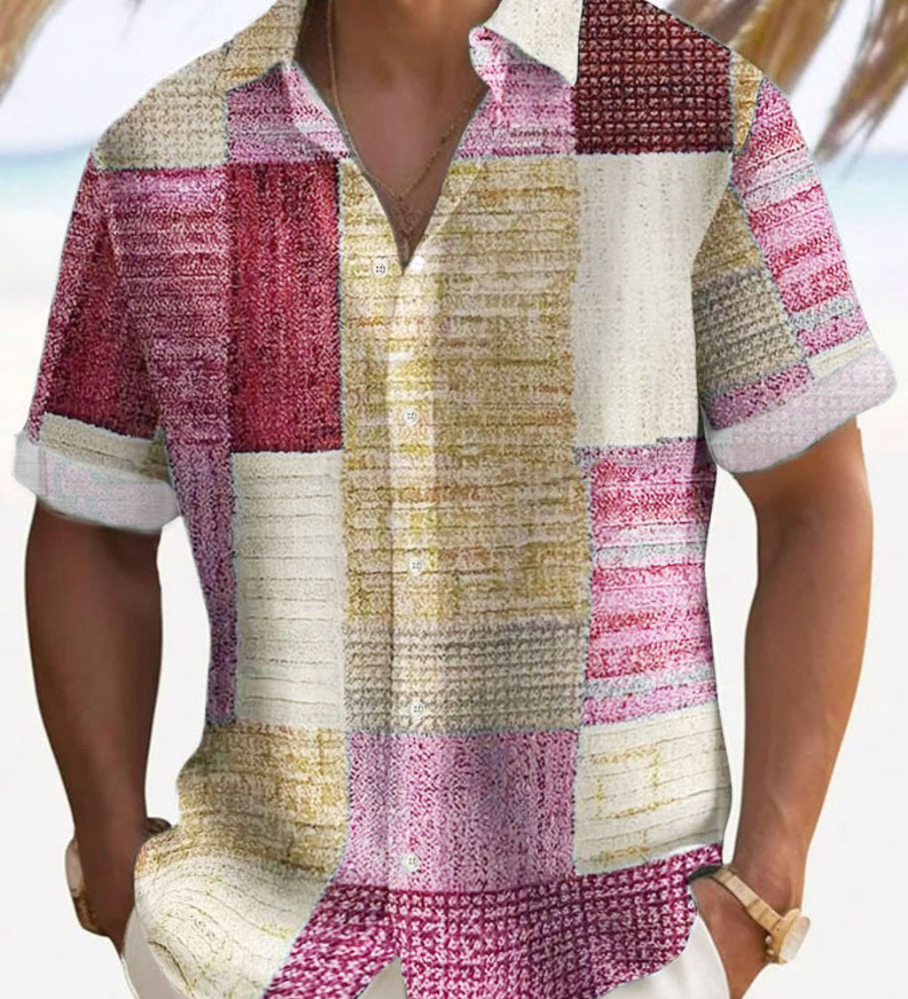 Десислава - Стилна риза с къси ръкави