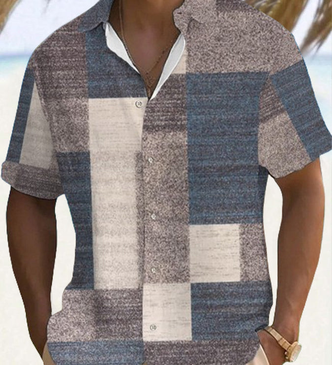 Десислава - Стилна риза с къси ръкави