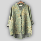 Теодора - Ленена блуза Злацана Аура