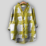 Гергана - Линена блузка с волани