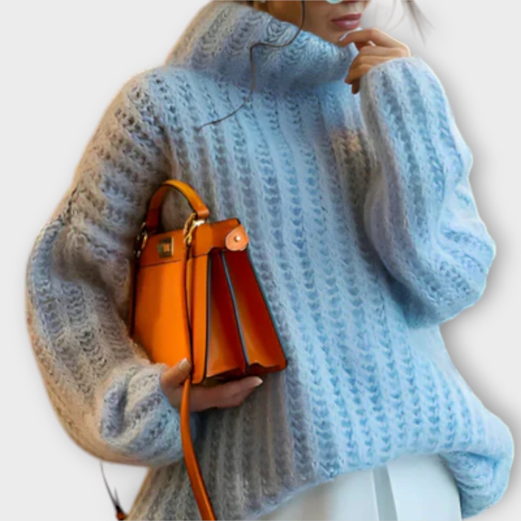 Десислава - Мека дамска блуза с дълги ръкави и качулка