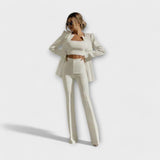 Иванка – Елегантен комплект от 3 части (Блейзър, Топ, Панталони)