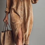 Надежда - Елегантна ежедневна рокля с мека кройка