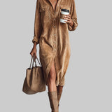 Надежда - Елегантна ежедневна рокля с мека кройка