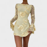 Татяна - Рокля с цветен чар