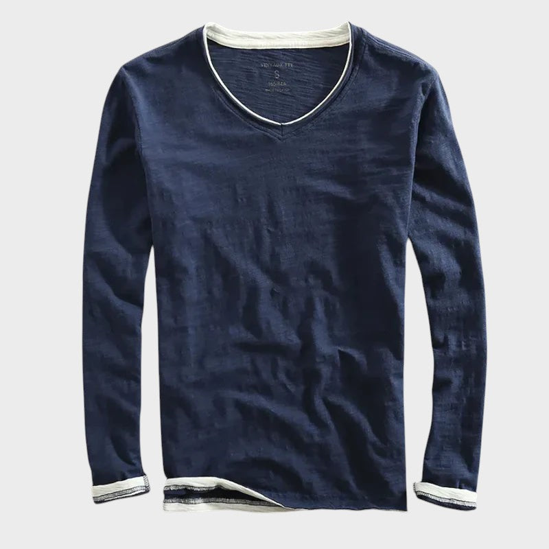 Даниела – Памучна риза с дълга ръка