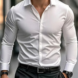 Десислава - Елегантна риза с дълги ръкави и копчета