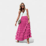 Магдалена - пола с мрежест сатенен ръб