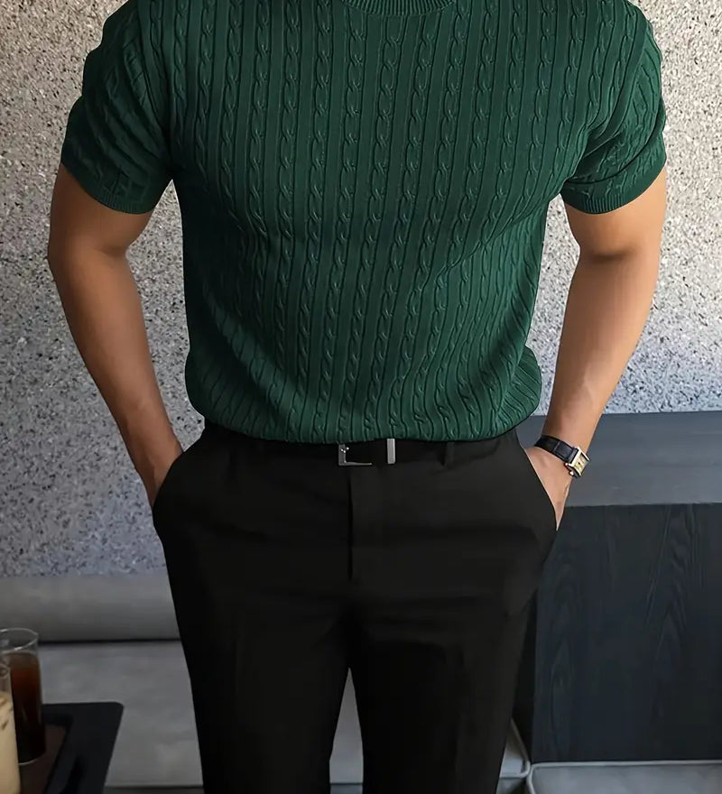 Мария - Елегантен пуловер от трико