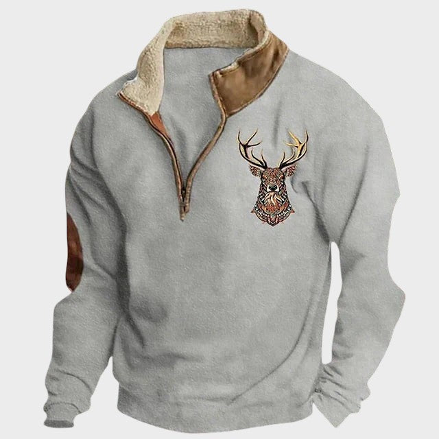 Елена - Суитшърт с мотив на елен