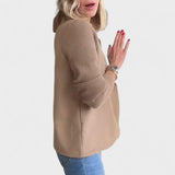 Елена - Елегантно сако с плетени ръкави