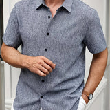 Мария - Лека риза с къс ръкав от лен