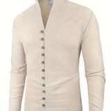 Полина - Лека памучна риза с дълги ръце