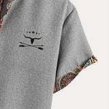 Яна - Елегантна риза с къси ръкави