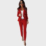 Елена - Двуредно сако с изразен силует