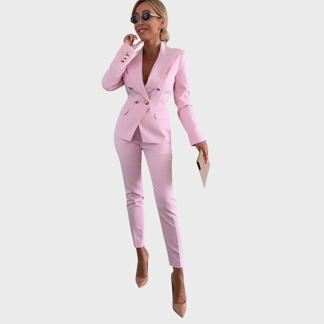 Елена - Двуредно сако с изразен силует