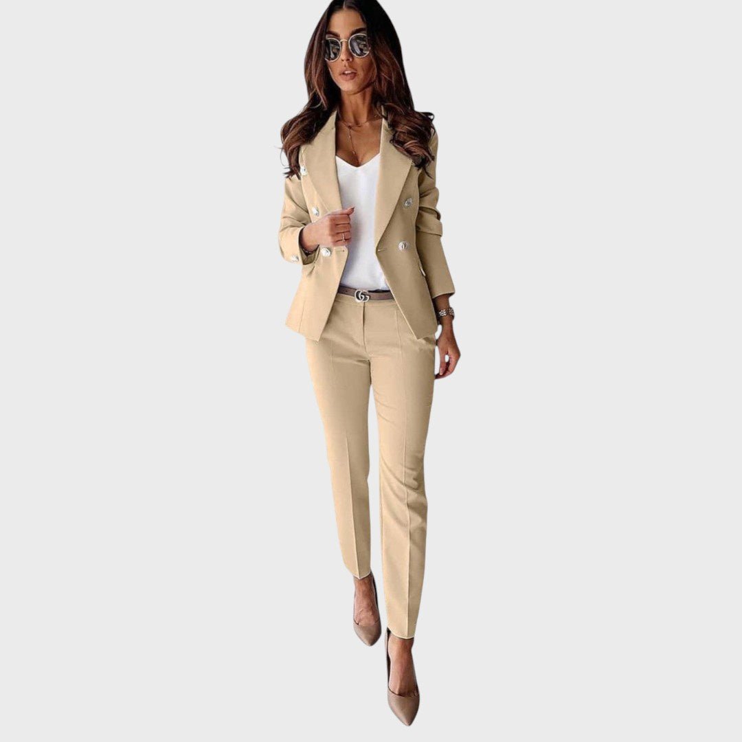 Елена - Двуредно сако с изразен силует